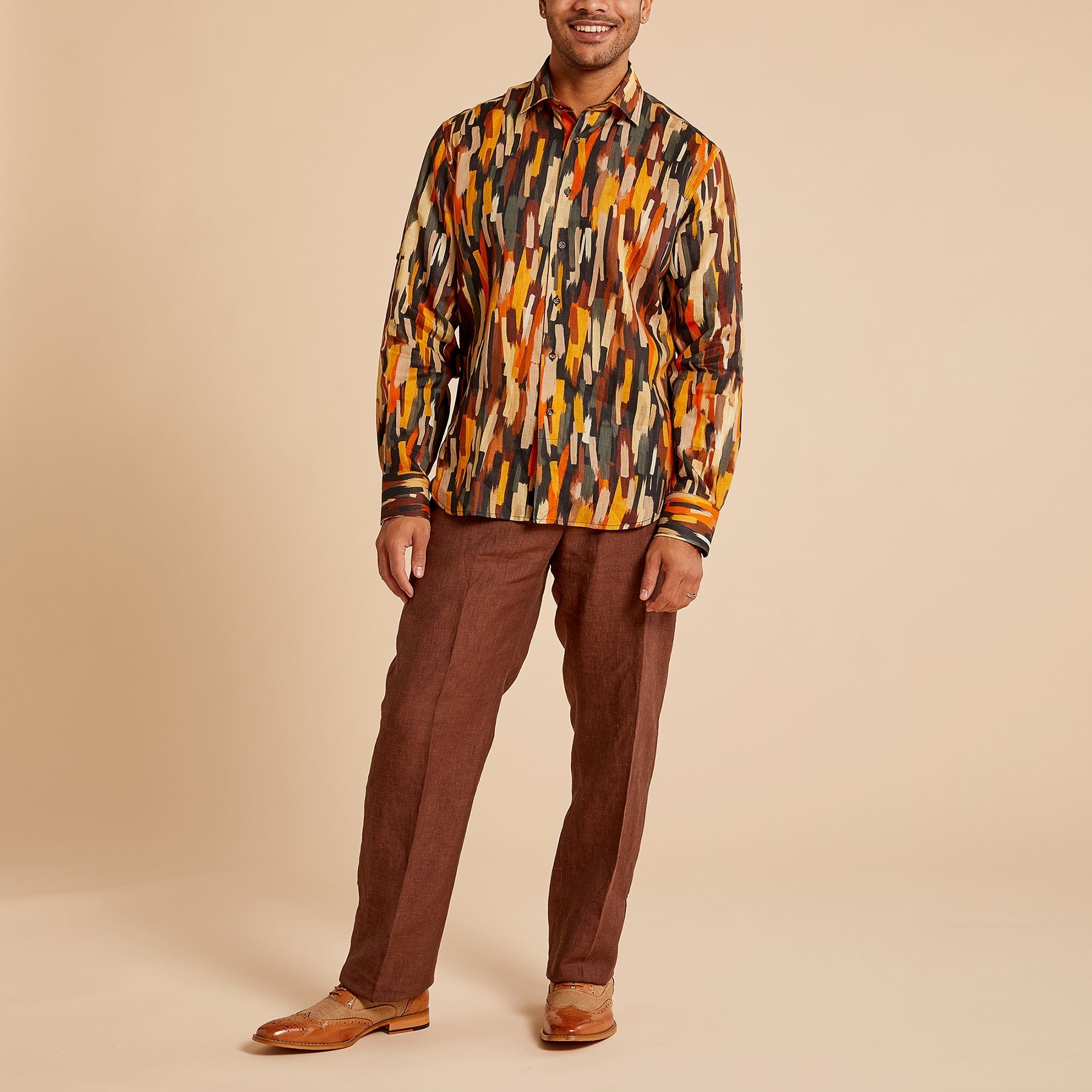 Linen Pant — Neutral Colors