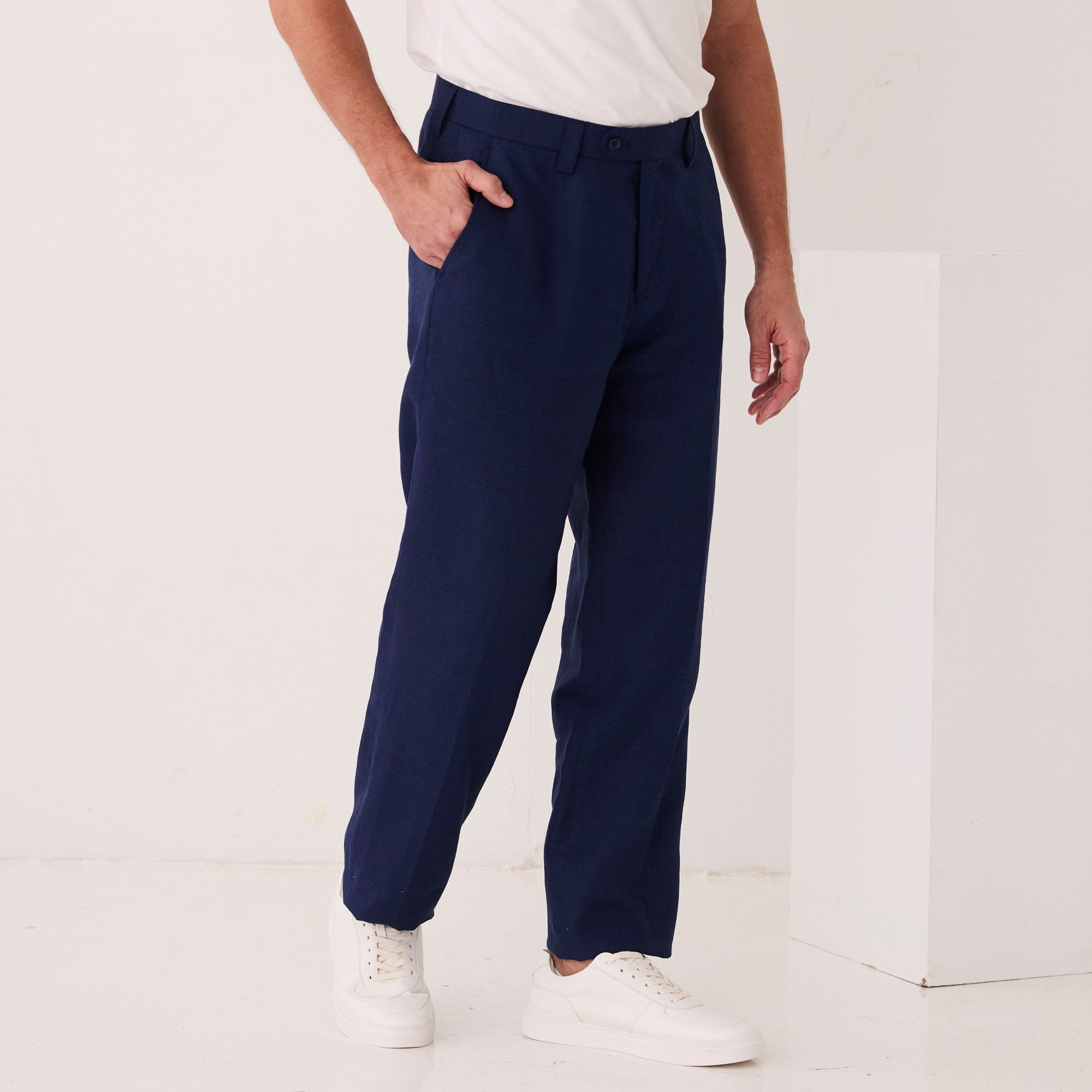 Linen Pant — Neutral Colors