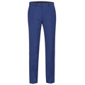 Blue Flat Front Pants