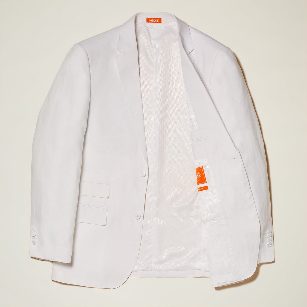 Inserch Slim Fit 100% Linen Blazer – Lightweight Summer Jacket