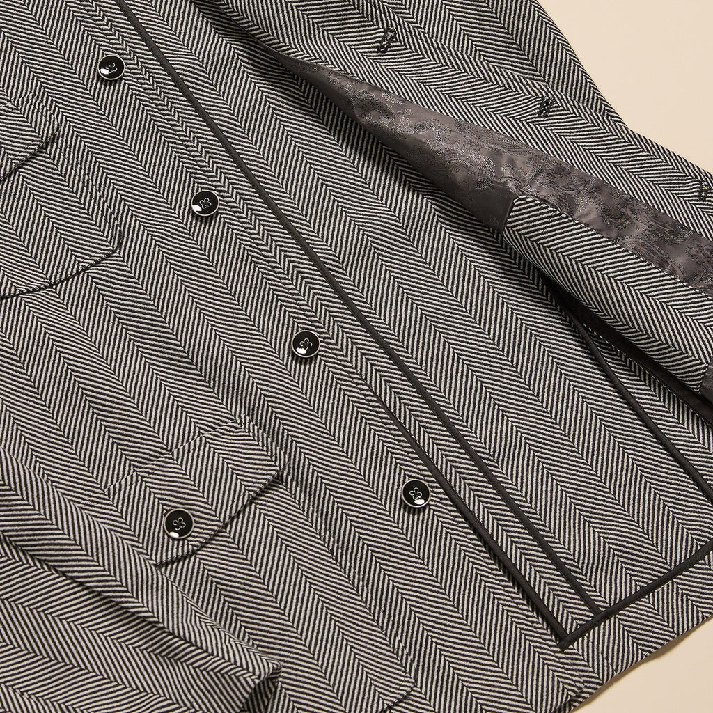 Herringbone 4 Pocket Jacket