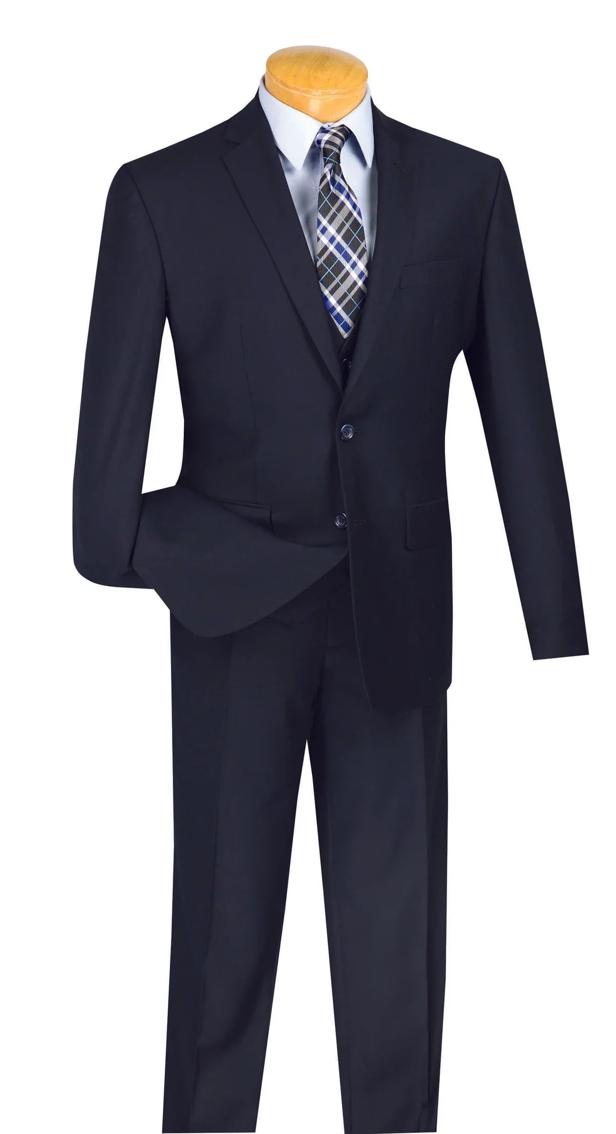 Metropolitan Collection – Navy Slim Fit 3-Piece Suit